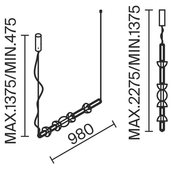 Подвесной светильник Maytoni MOD210PL-L39B3K, изображение 3