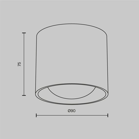 Потолочный светильник Technical C217CL-15W3K-W, изображение 9
