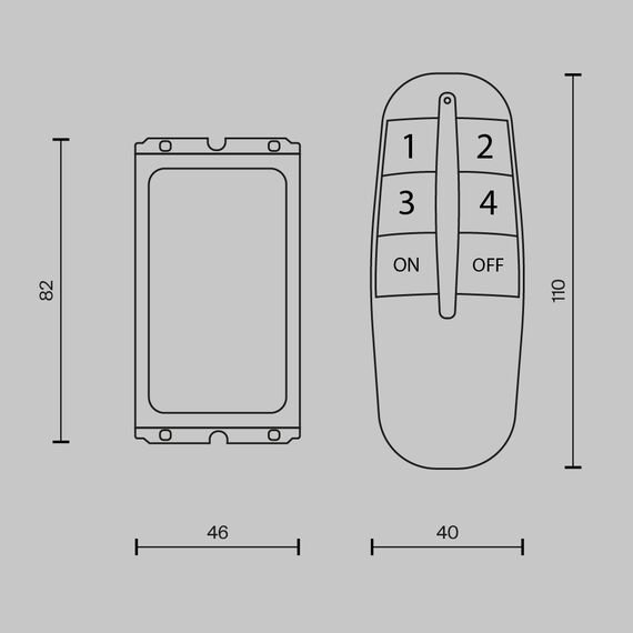 Пульт для управления освещением Technical MRC004B, изображение 5
