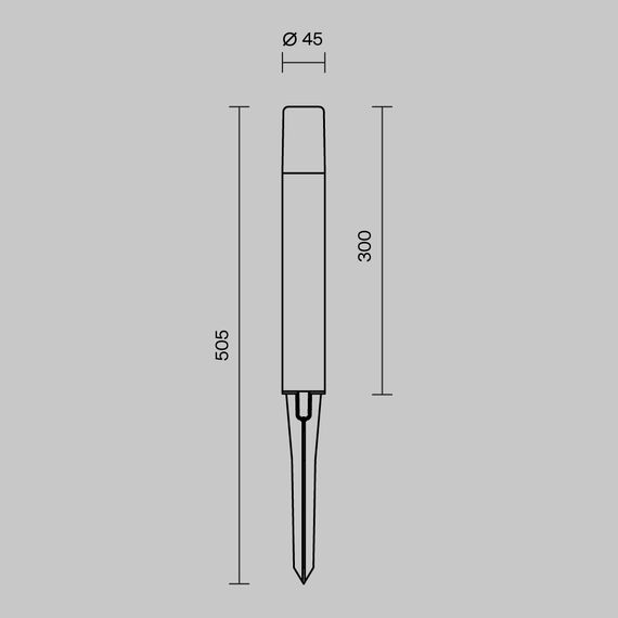 Ландшафтный светильник Outdoor O416FL-L3B3K1, изображение 7
