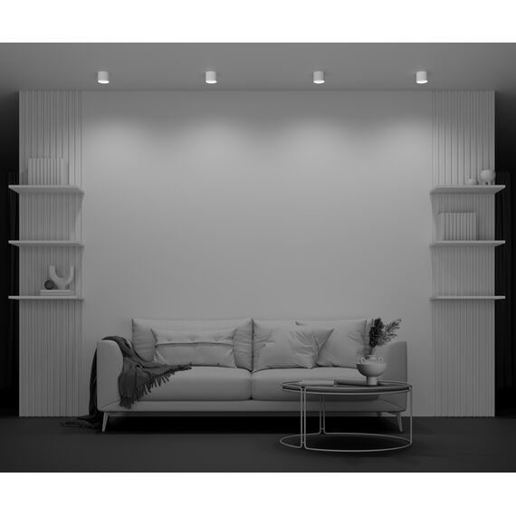 Потолочный светильник Technical C096L-GX53-WBS, изображение 7