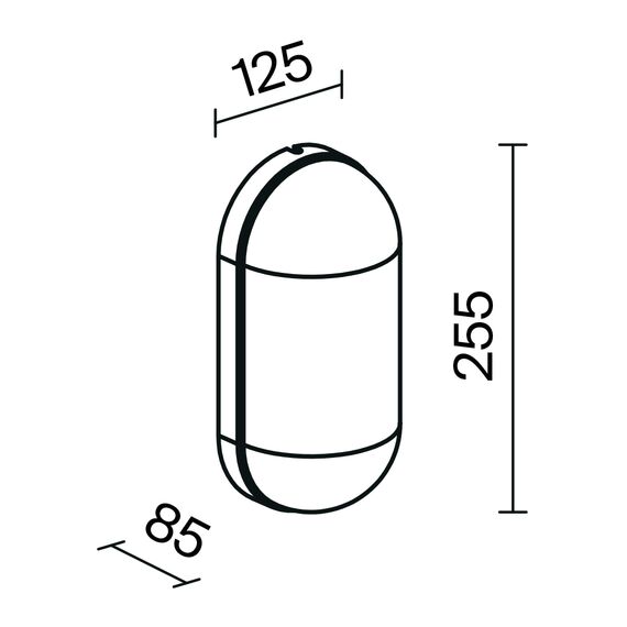 Настенный светильник (бра) Outdoor O449WL-01GF, изображение 2