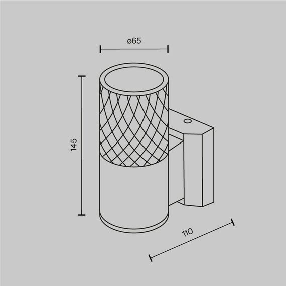 Настенный светильник (бра) Outdoor O583WL-01W, изображение 14