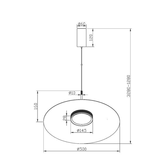 Подвесной светильник Maytoni MOD041PL-L15W3K1, изображение 2
