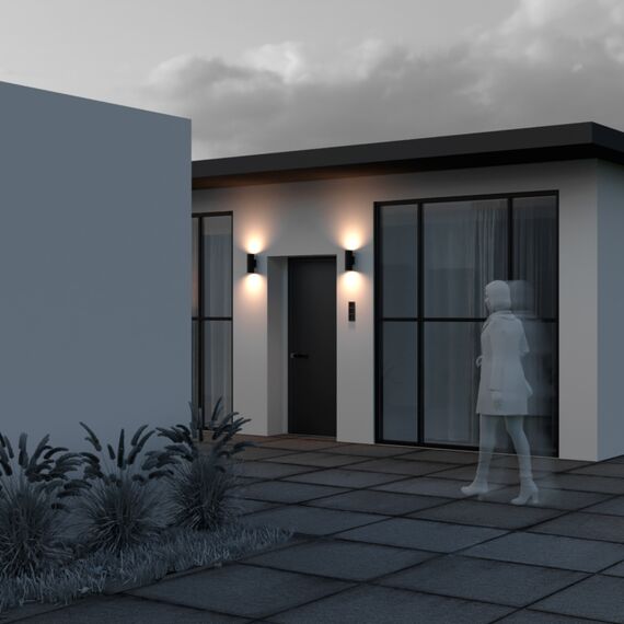 Настенный светильник (бра) Outdoor O303WL-L24GF3K, изображение 13