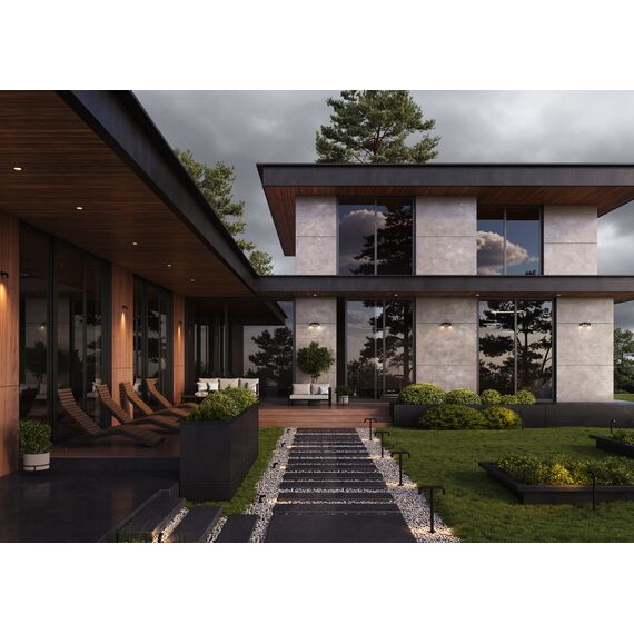 Настенный светильник (бра) Outdoor O477WL-L4GF3K, изображение 3