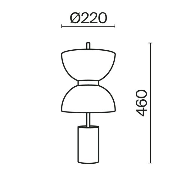 Настольный светильник Maytoni MOD178TL-L11B3K, изображение 5