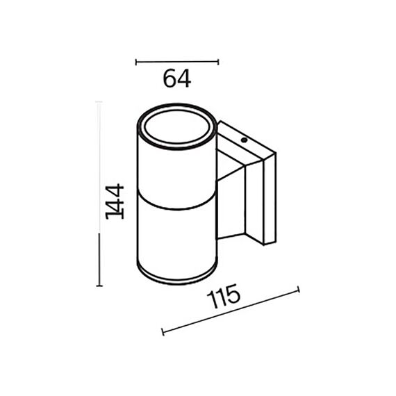 Настенный светильник (бра) Outdoor O574WL-01W, изображение 5