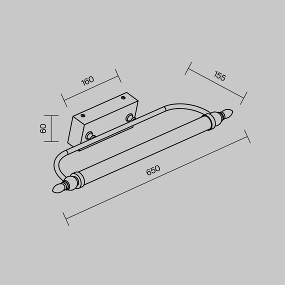 Подсветка Maytoni MIR014WL-L12C3K, изображение 6