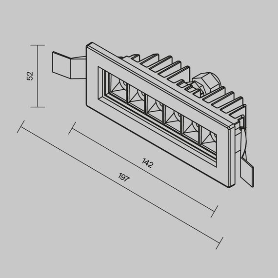 Встраиваемый светильник Outdoor O488DL-L6GF3K, изображение 11