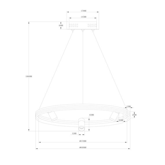 Подвесной светильник Freya FR6057PL-L120B, изображение 7