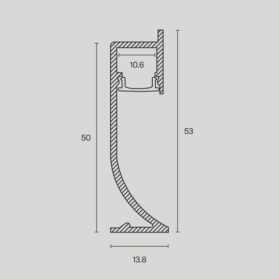 Комплектующие к светодиодной ленте Led Strip ALM-5314-S-2M, изображение 2