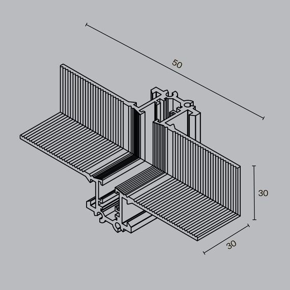 Комплектующие для встраиваемой трековой системы Technical TRA184ICL-13B, изображение 6