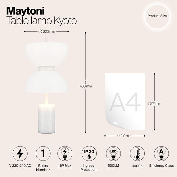 Настольный светильник Maytoni MOD178TL-L11W3K, изображение 11