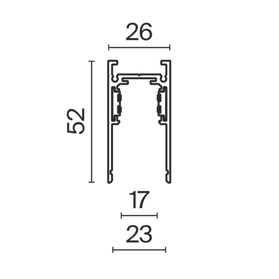 Шинопровод накладной/подвесной Technical TRX034-411W, изображение 4