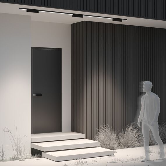 Уличный трековый светильник Outdoor O-TR01-3-S-20WB3K, изображение 5