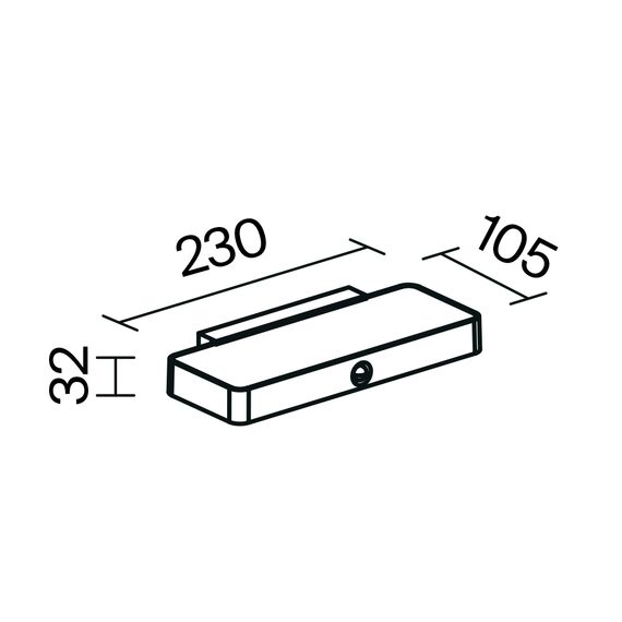 Настенный светильник (бра) Outdoor OSL456WL-L2GF3K, изображение 2