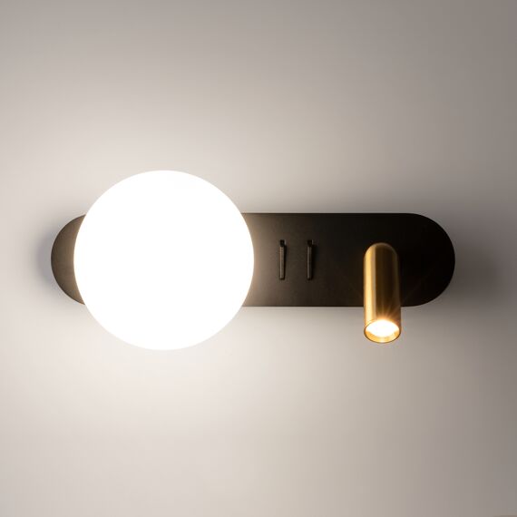 Настенный светильник (бра) Maytoni MOD350WL-01BBS, изображение 9