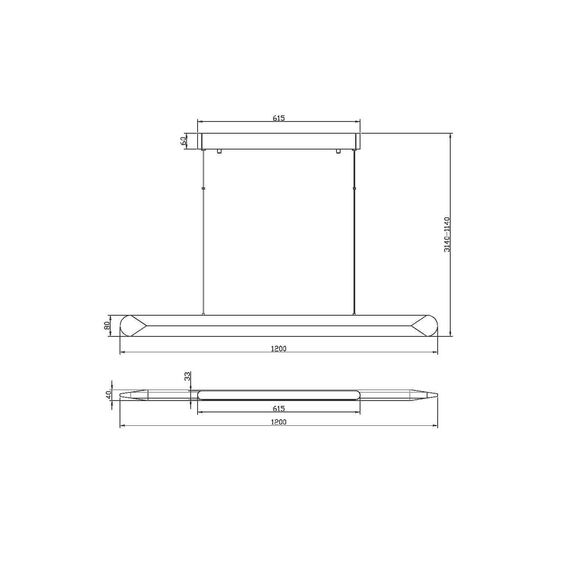 Подвесной светильник Maytoni MOD276PL-L40W3K, изображение 2