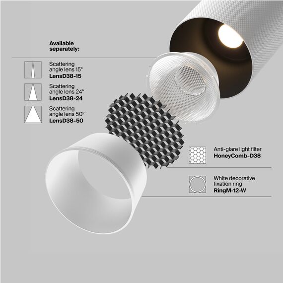 Трековый светильник Technical TR097-2-12W3K-M-BW, изображение 12
