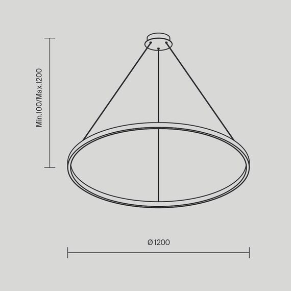Подвесной светильник Maytoni MOD058PL-L65WK, изображение 6