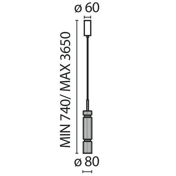 Подвесной светильник Maytoni MOD272PL-L12CH3K1, изображение 3