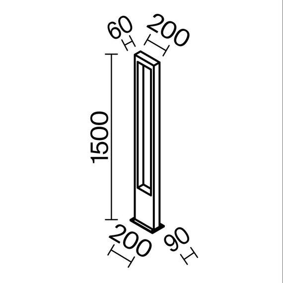 Садово-парковый светильник Outdoor O425FL-L20GF, изображение 7