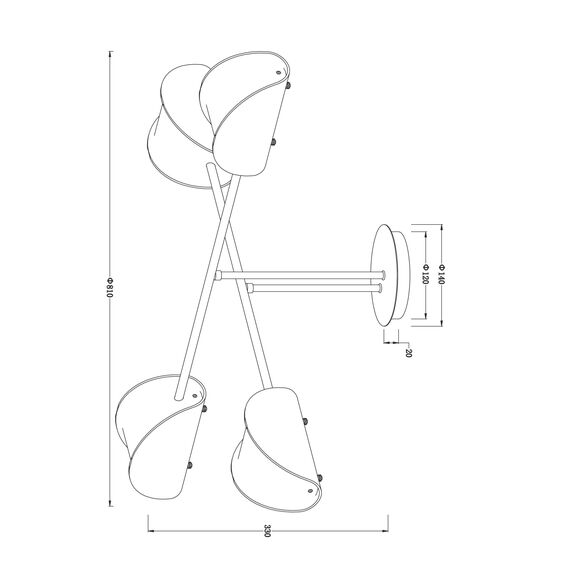 Подвесной светильник Freya FR5228PL-04W, изображение 13