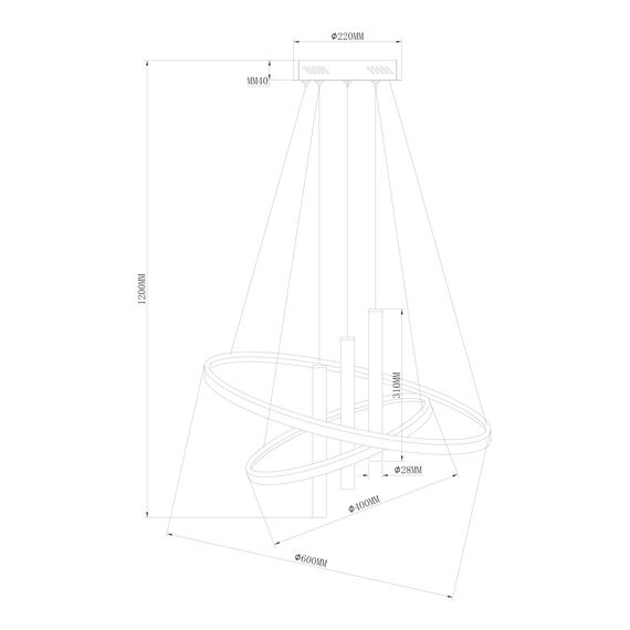 Подвесной светильник Freya FR6057PL-L71B, изображение 7
