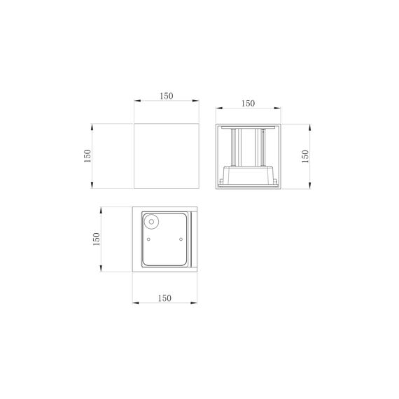 Архитектурная подсветка Outdoor O572WL-L20GR3K, изображение 9