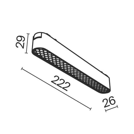 Трековый светильник Technical TR084-1-12W3K-W, изображение 2