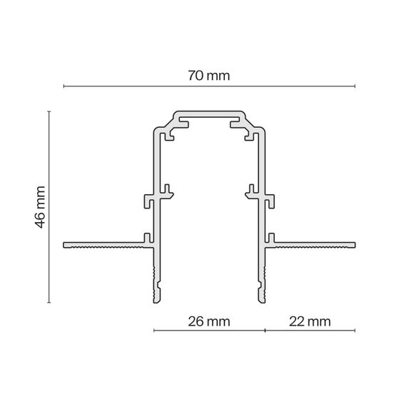 Шинопровод встраиваемый Technical TRX034-421.12B, изображение 6