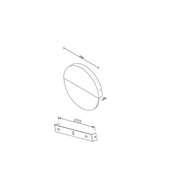 Настенный светильник (бра) Maytoni MOD320WL-L6BS3K1, изображение 5