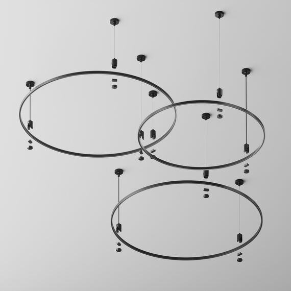 Шинопровод накладной/подвесной Technical TRX154-R-D650-B, изображение 5