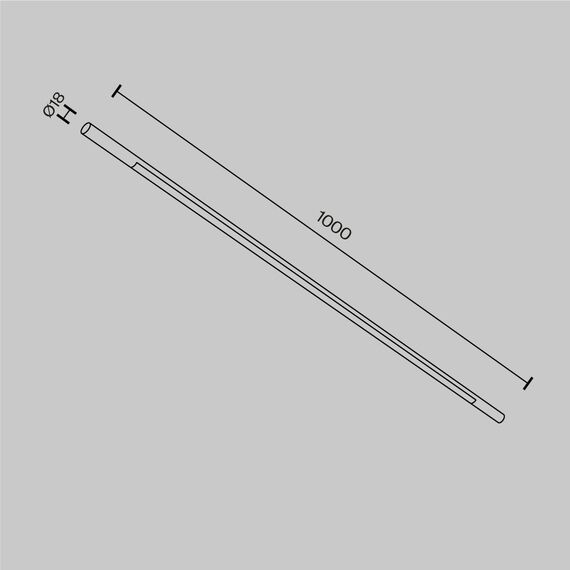 Светильник Technical C100CL-L1000-24W3-6K-BS, изображение 8