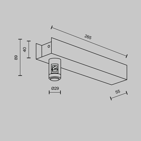 Комплектующие для трековой системы Technical TRA155CW-BB-BS, изображение 5