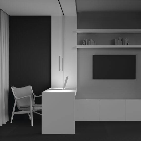 Трековый подвесной светильник Technical TR191-1-3W2.7K-M-BW, изображение 5