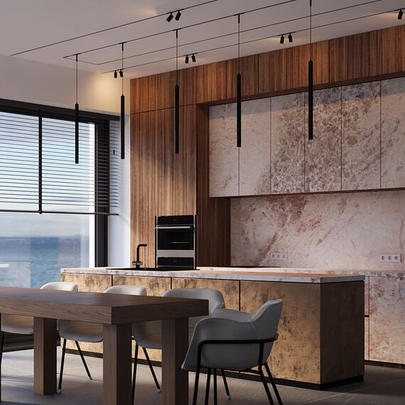 Трековый светильник Technical TR176-1-5WTW-M-B, изображение 2