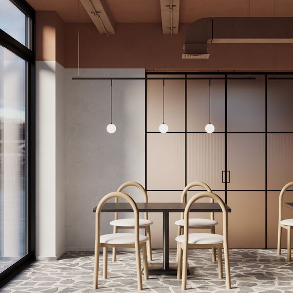 Трековый подвесной светильник Technical TR178-1-5WTW-B, изображение 2