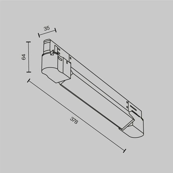 Трековый светильник Technical TR196-3-10W4K-W, изображение 12
