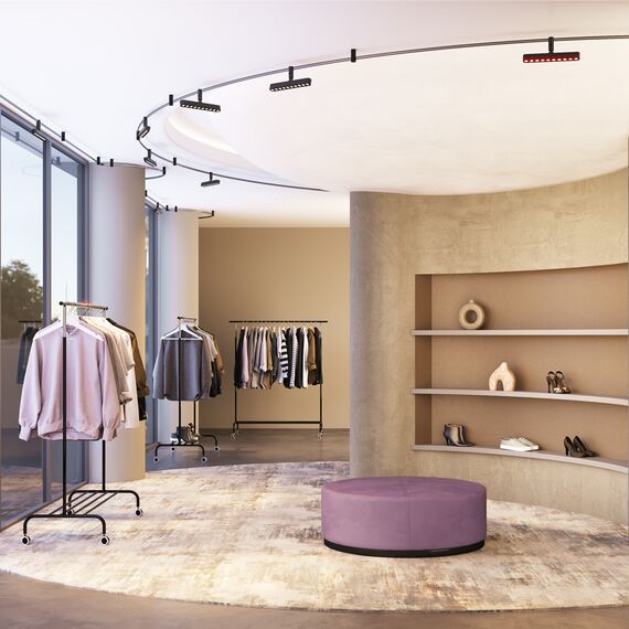 Трековый светильник Technical TR203-1-10W3K-S-B, изображение 2