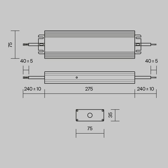 Блок питания Technical PSL008-250W-48V-IP67, изображение 6