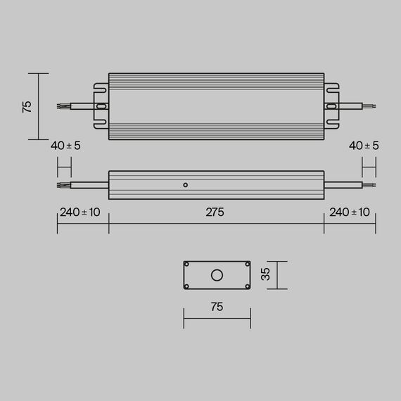 Блок питания Technical PSL008-300W-48V-IP67, изображение 5