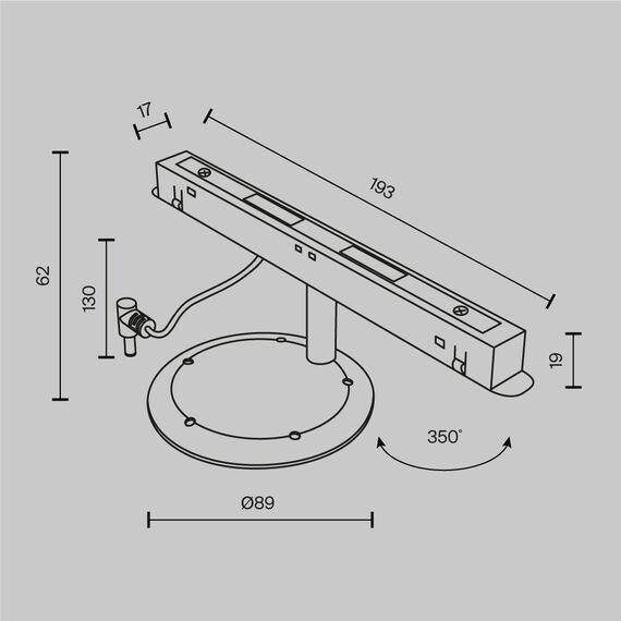 Комплектующие для трековой системы Technical TRA034CVC-B, изображение 6