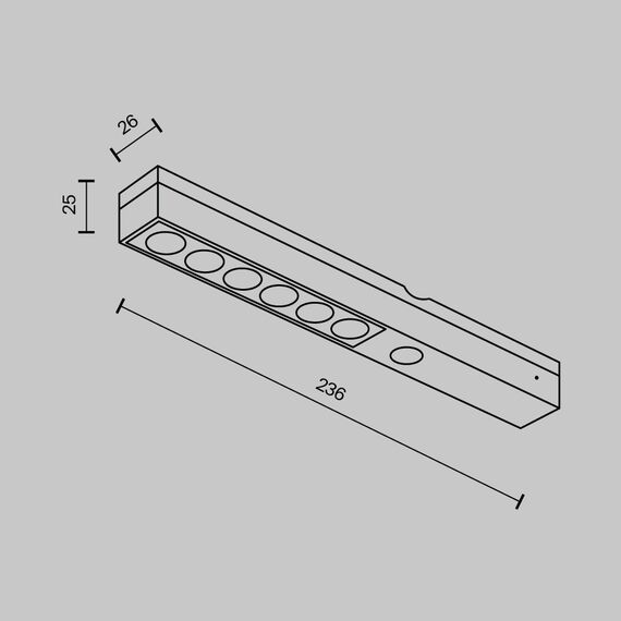 Торговое оборудование  Technical C120-12W-B, изображение 4