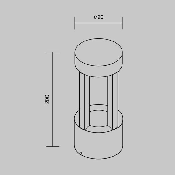 Настенный светильник (бра) Outdoor O458WL-L9GF3K, изображение 14