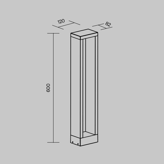 Ландшафтный светильник Outdoor O462FL-L10GF3K, изображение 9