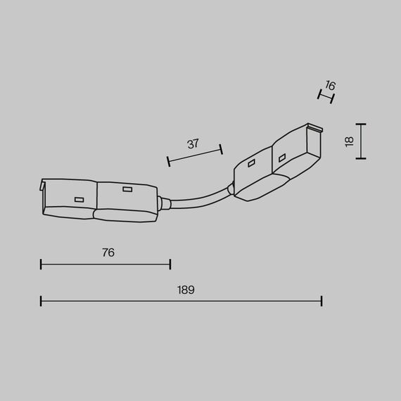 Комплектующие для трековой системы Technical TRA034CS-B, изображение 6