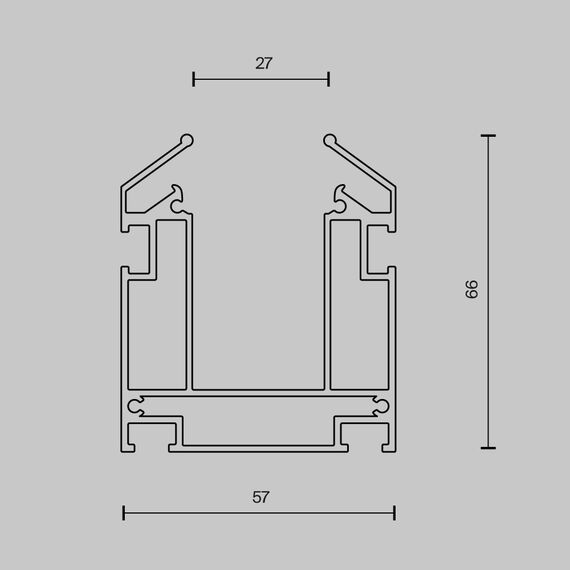 Комплектующие для встраиваемой трековой системы Technical TRA034MP-2S-1, изображение 7