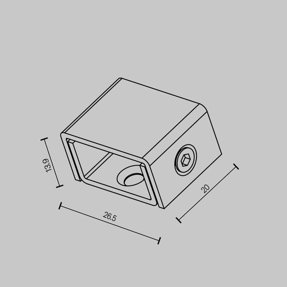 Комплектующие для трековой системы Technical TRA160H-B, изображение 4